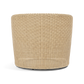 Dunley Swivel Lounge Chair Light Wicker