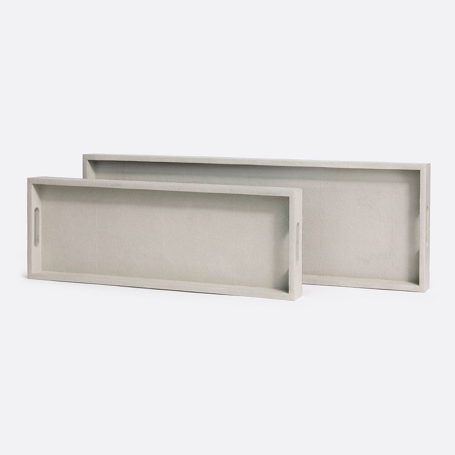 made goods emery console tray set french gray