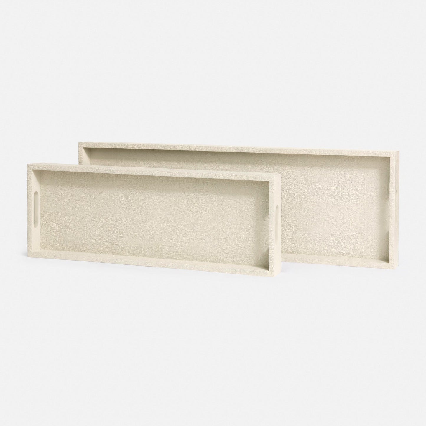 made goods emery console tray set off white