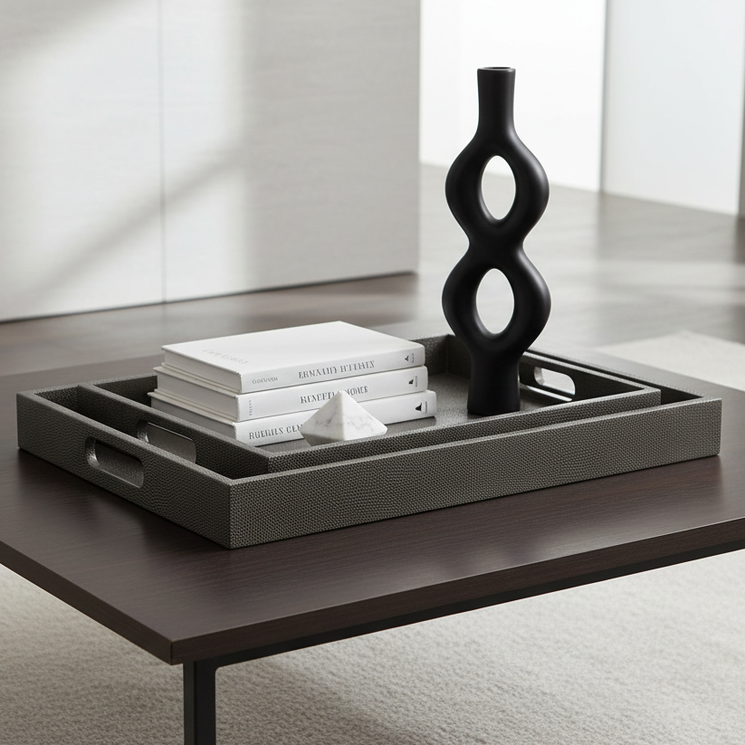 emery tray set smoke made goods