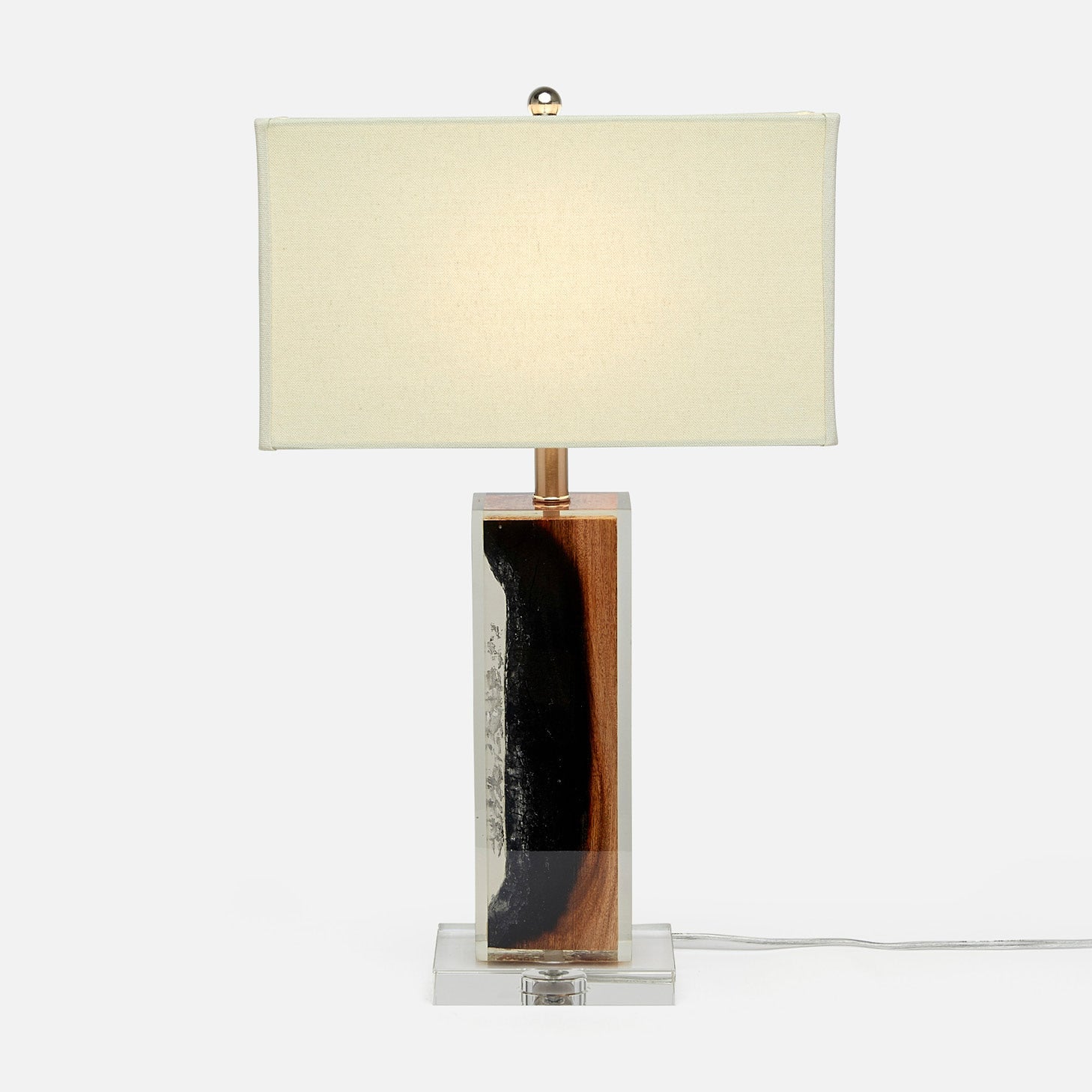 Looking for a Unique Accent Lamp? Check out These Organic Resin