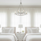 Fiona chandelier made goods bedroom
