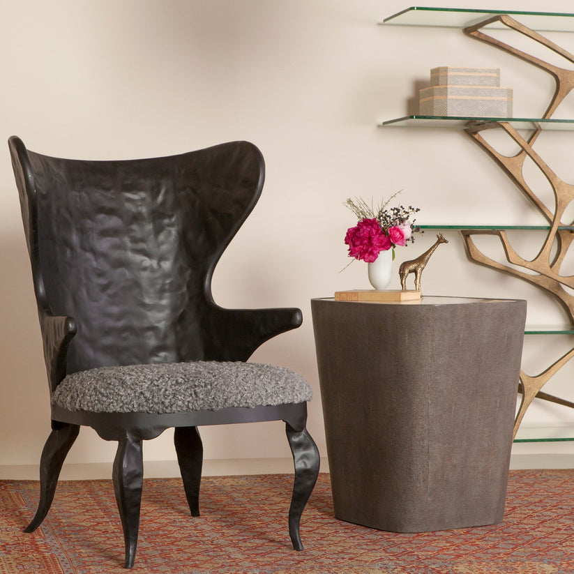 Made Goods Gerald Bookcase Aged Brass CLAYTON GRAY HOME