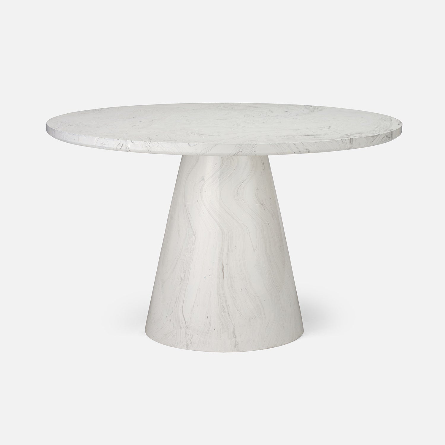 made goods giovanni dining table white