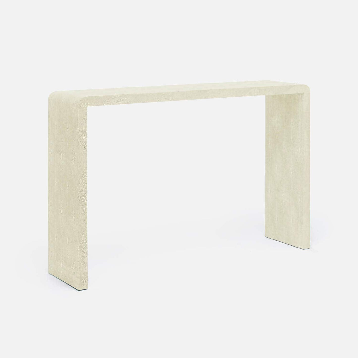 made goods harlow console ivory 48 narrow
