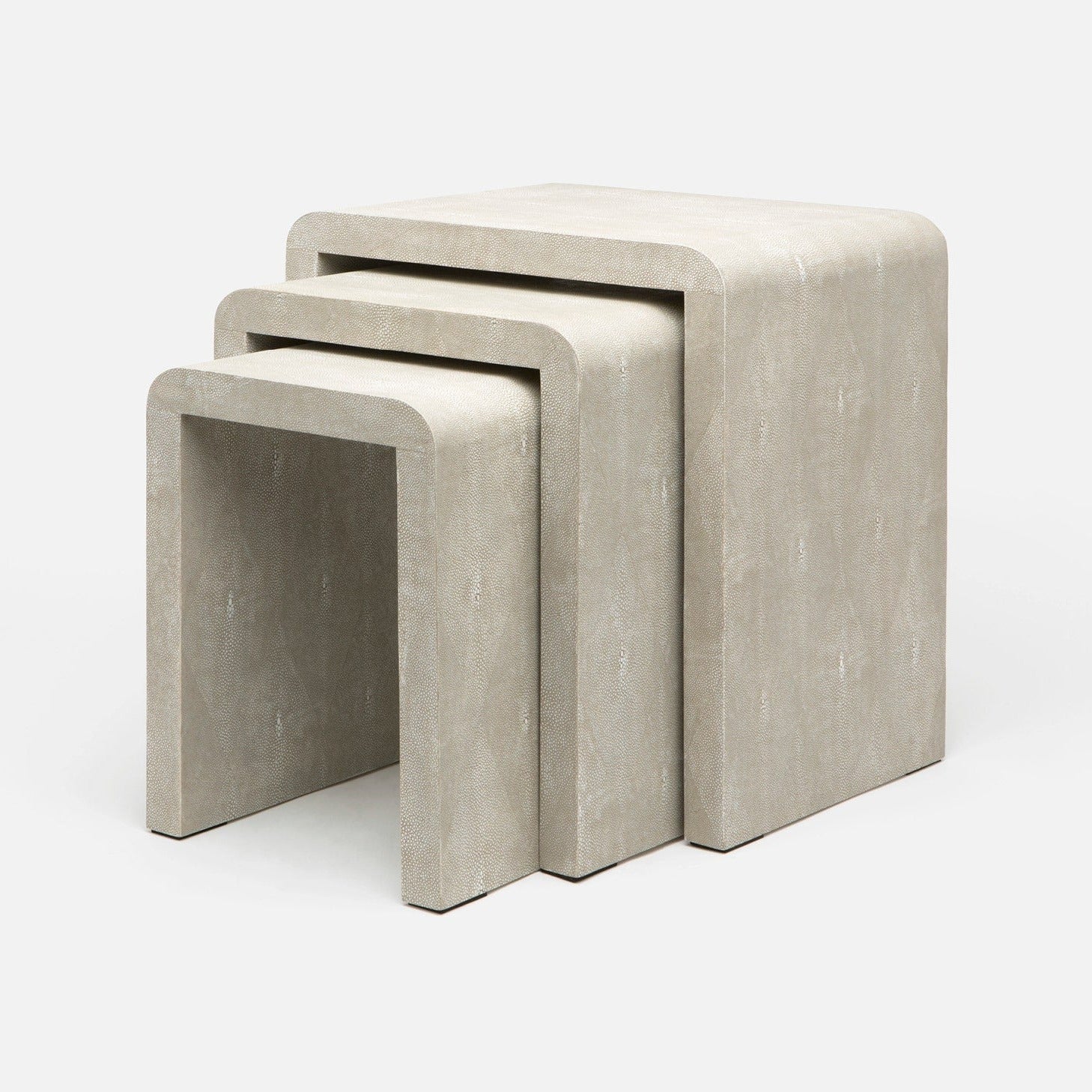 made goods harlow nesting tables sand