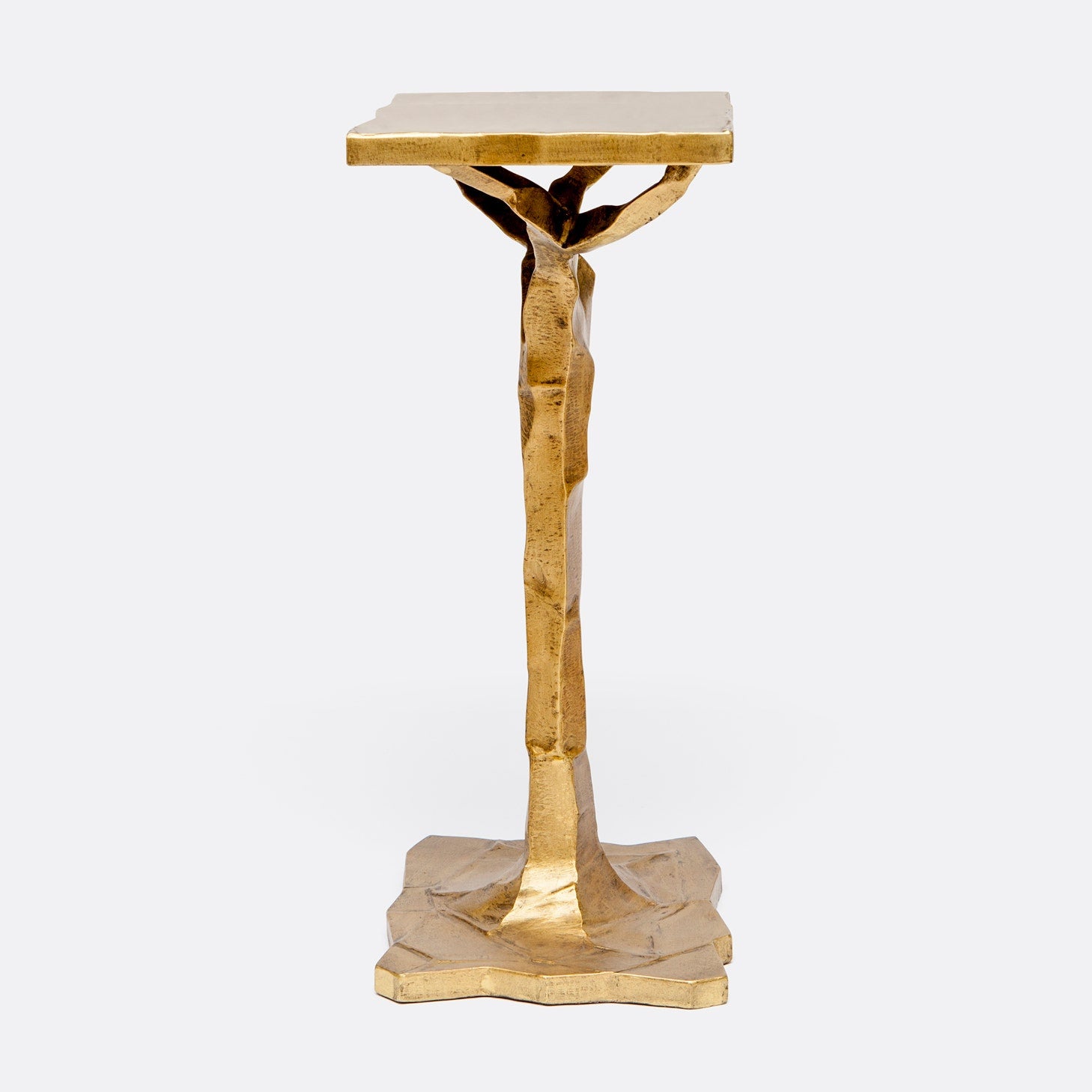 made goods hector brass drinks table brass