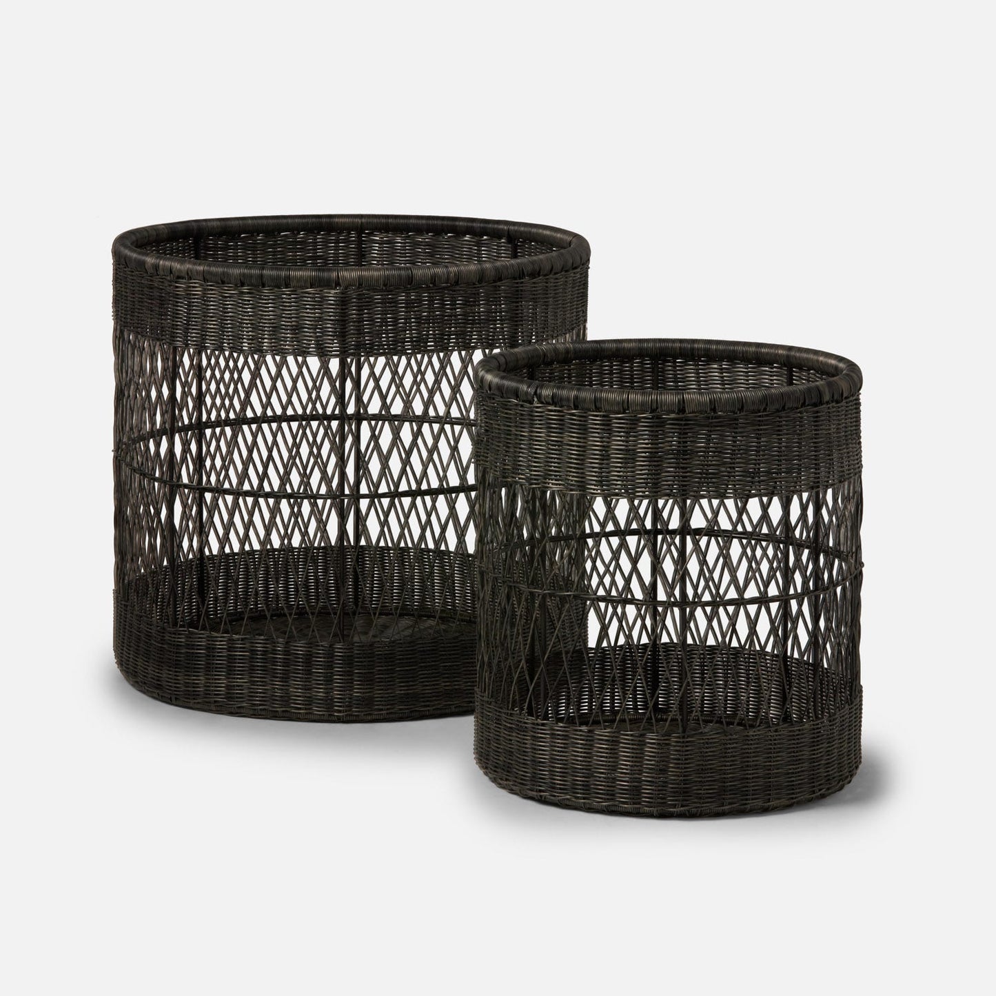 made goods henley basket set gray