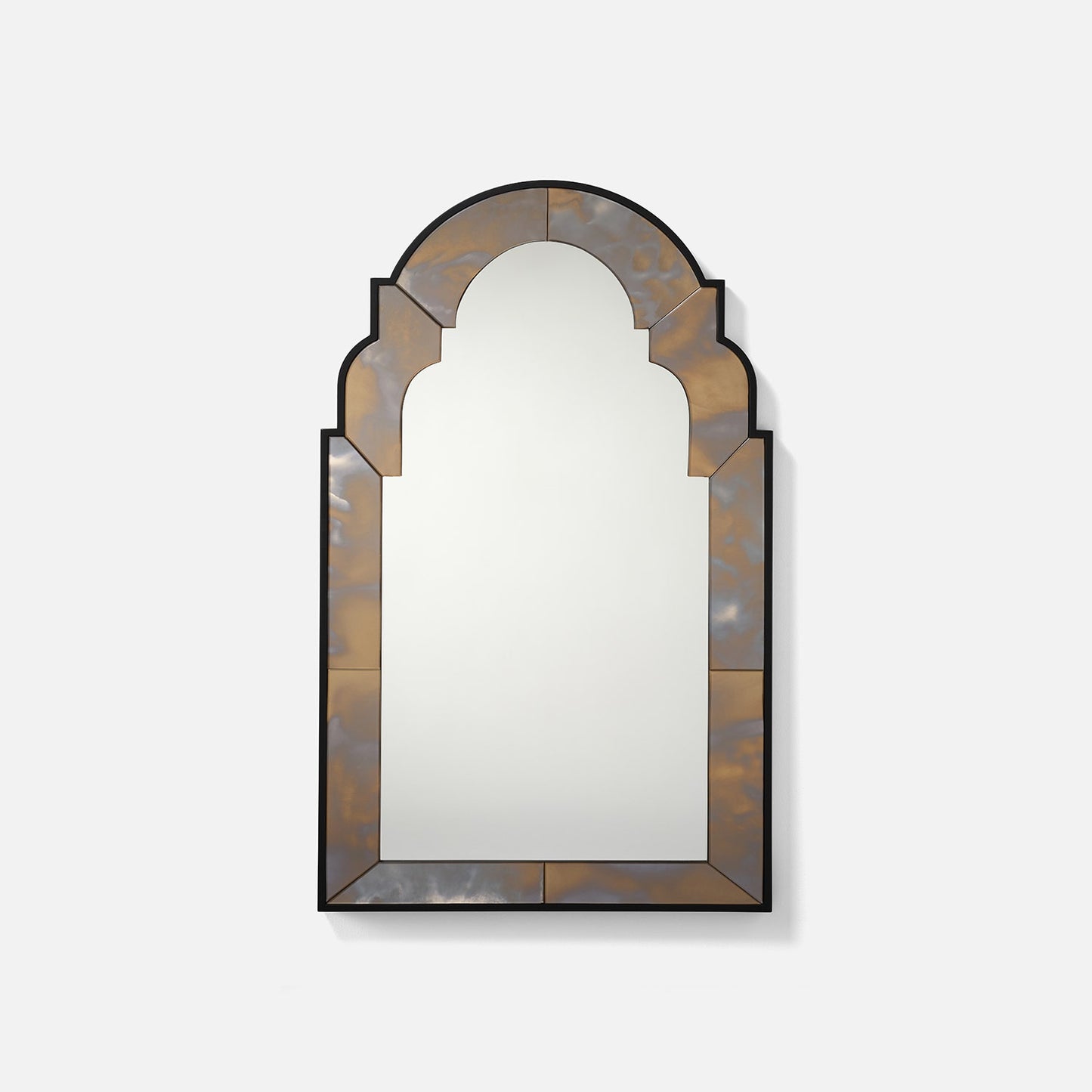 Inara Mirror Antique Smoked Gold