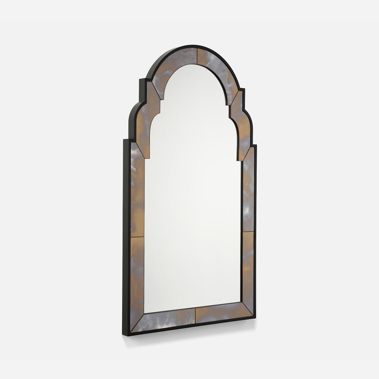 Inara Mirror Antique Smoked Gold