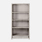 made goods isla bookshelf french gray peeled rattan