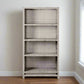 made goods isla bookcase french gray