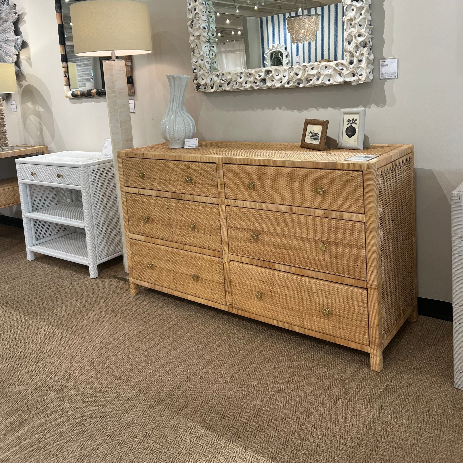 Made Goods Isla Dresser Natural Peeled Rattan - multiple options CLAYTON GRAY HOME Made Goods Isla Dresser Natural Peeled Rattan - multiple options CLAYTON GRAY HOME