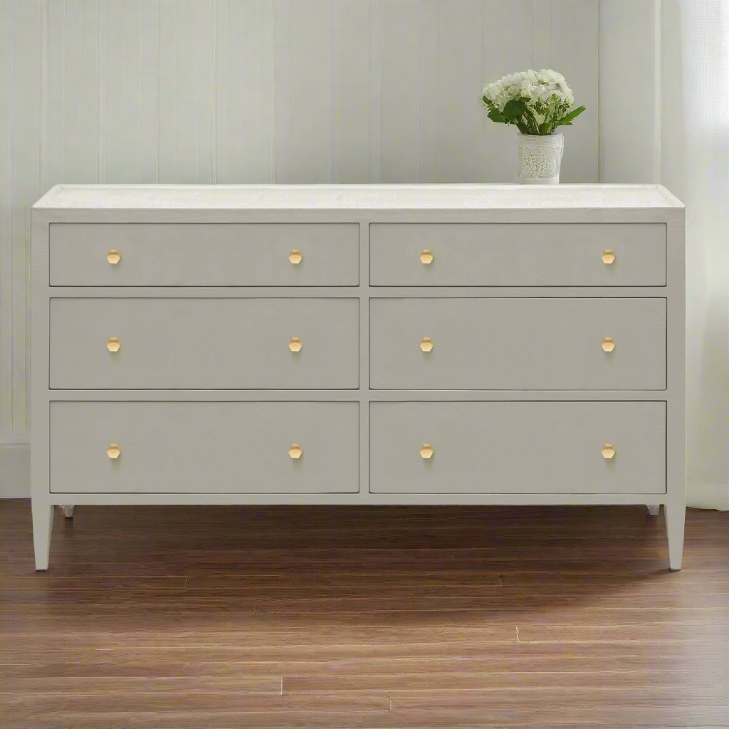 Made Goods Jarin 60" Dresser Light Gray Belgian Linen CLAYTON GRAY HOME Made Goods Jarin 60" Dresser Light Gray Belgian Linen CLAYTON GRAY HOME
