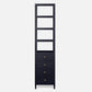 made goods jarin tall cabinet dark navy large