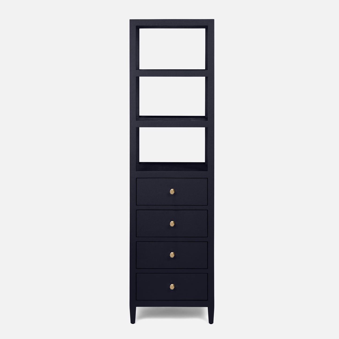 made goods jarin tall cabinet dark navy