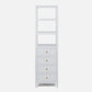 made goods jarin tall cabinet designer white