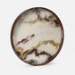 Katina Tray Brown and White Resin