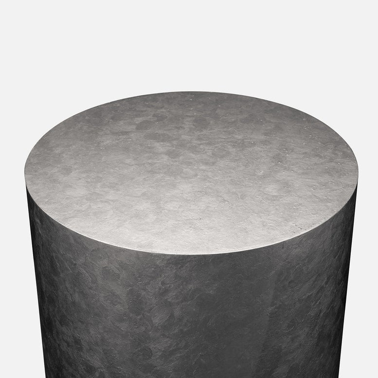 made goods knox side table pewter top