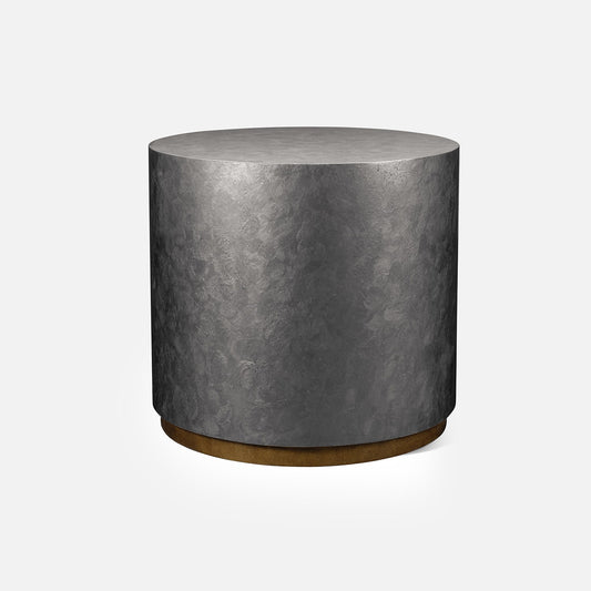 made goods knox side table pewter