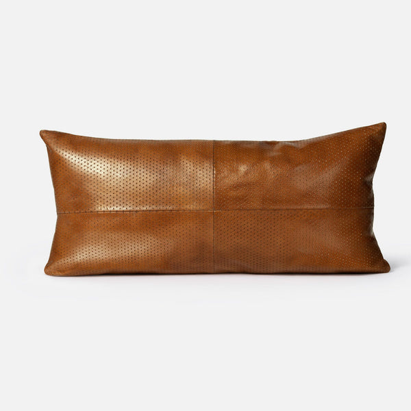 Made Goods Kody Lumbar Pillow Set Aged Camel Leather – CLAYTON