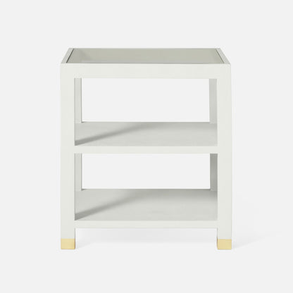 made goods lafeu side table blanc 24 inch 