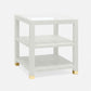 made goods lafeu side table blanc 25 inch angle
