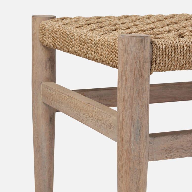 made goods larsson bench natural side