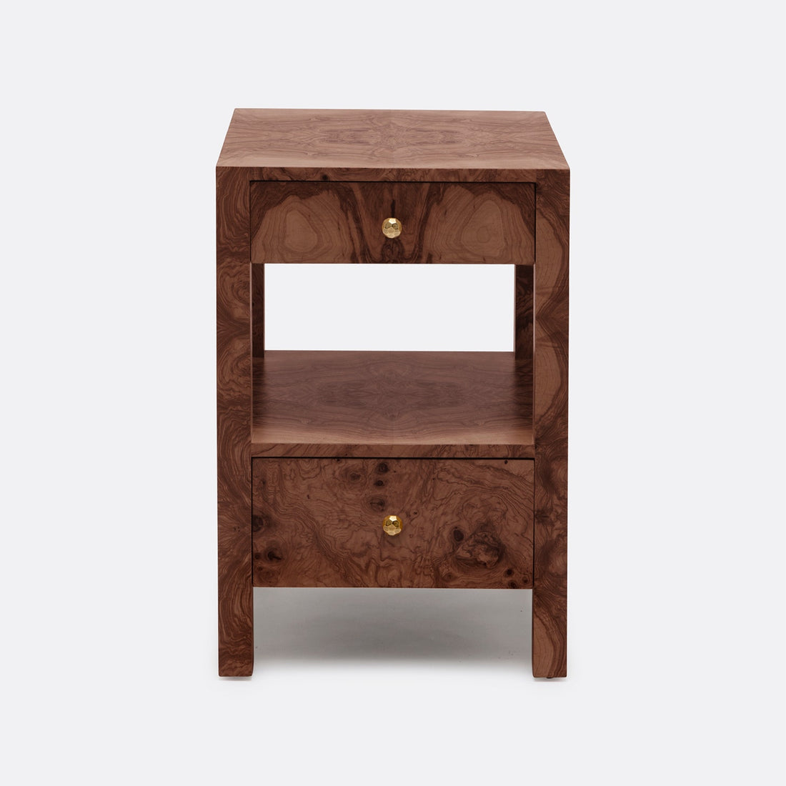 Made Goods Lindsey Single Nightstand Walnut Veneer multiple options CLAYTON GRAY HOME