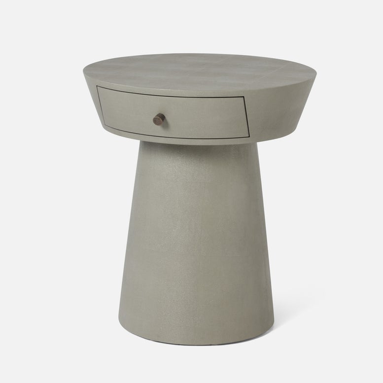 made goods nemi side table castor gray