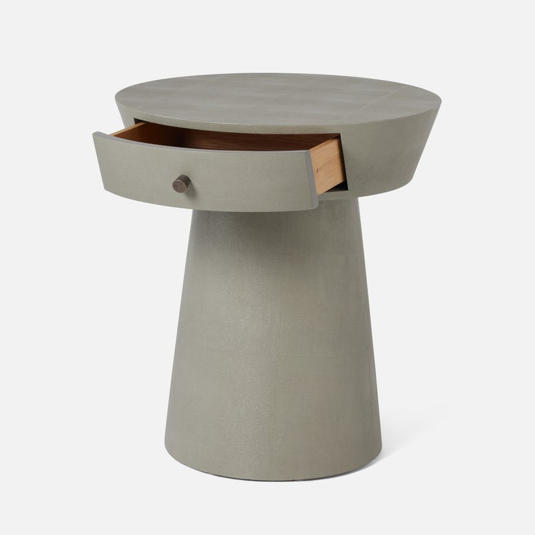 made goods nemi side table castor gray open