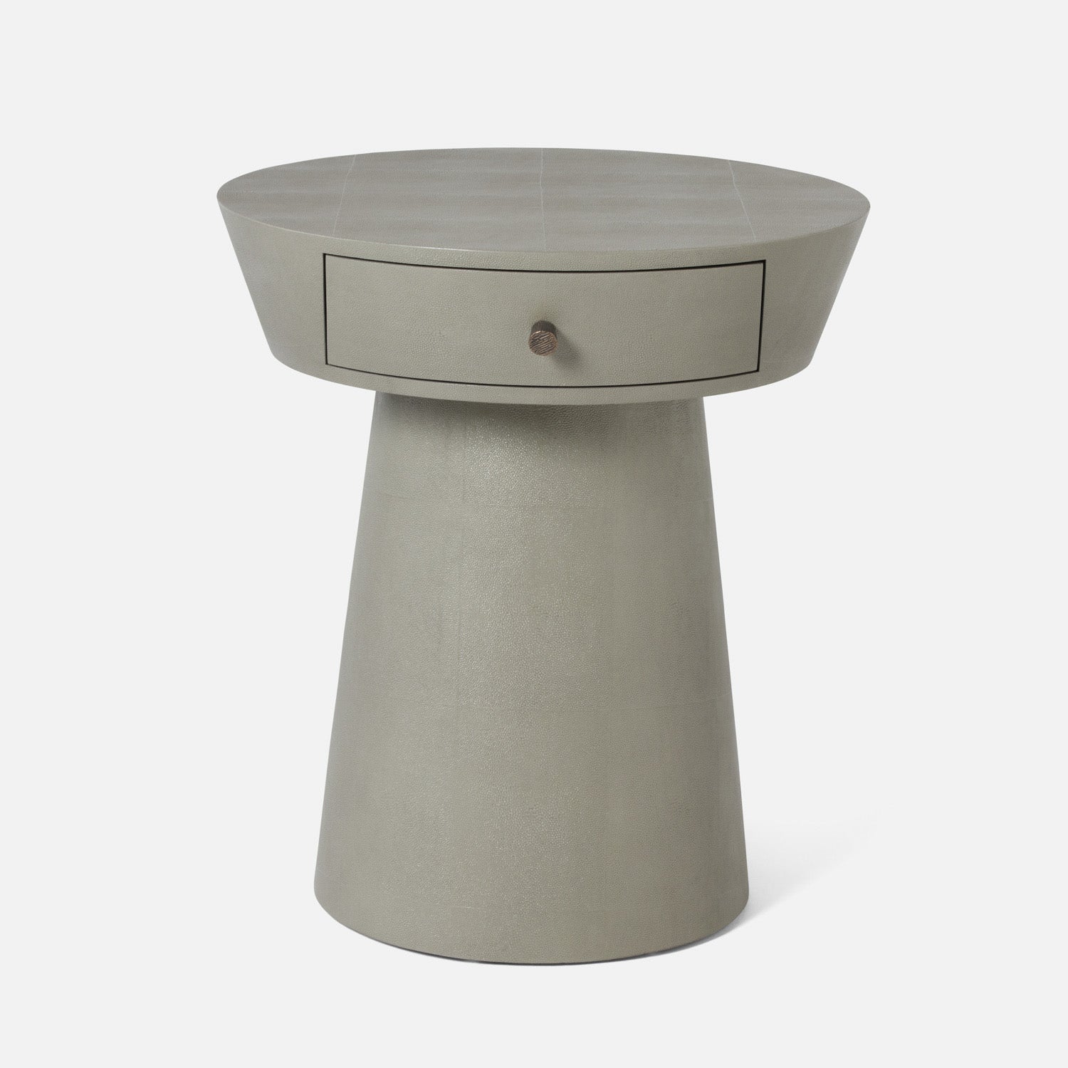 made goods nemi side table castor gray