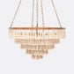 made goods pia small chandelier gold