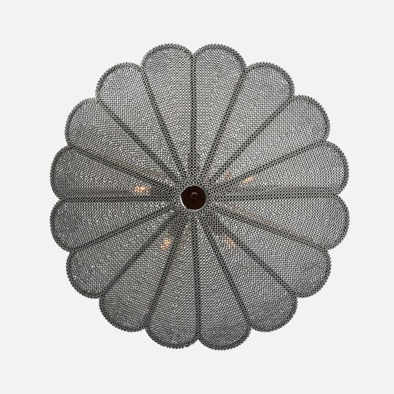 Sofia Chandelier Steel Gray Coco Beads - multiple options