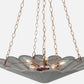Sofia Chandelier Steel Gray Coco Beads - multiple options