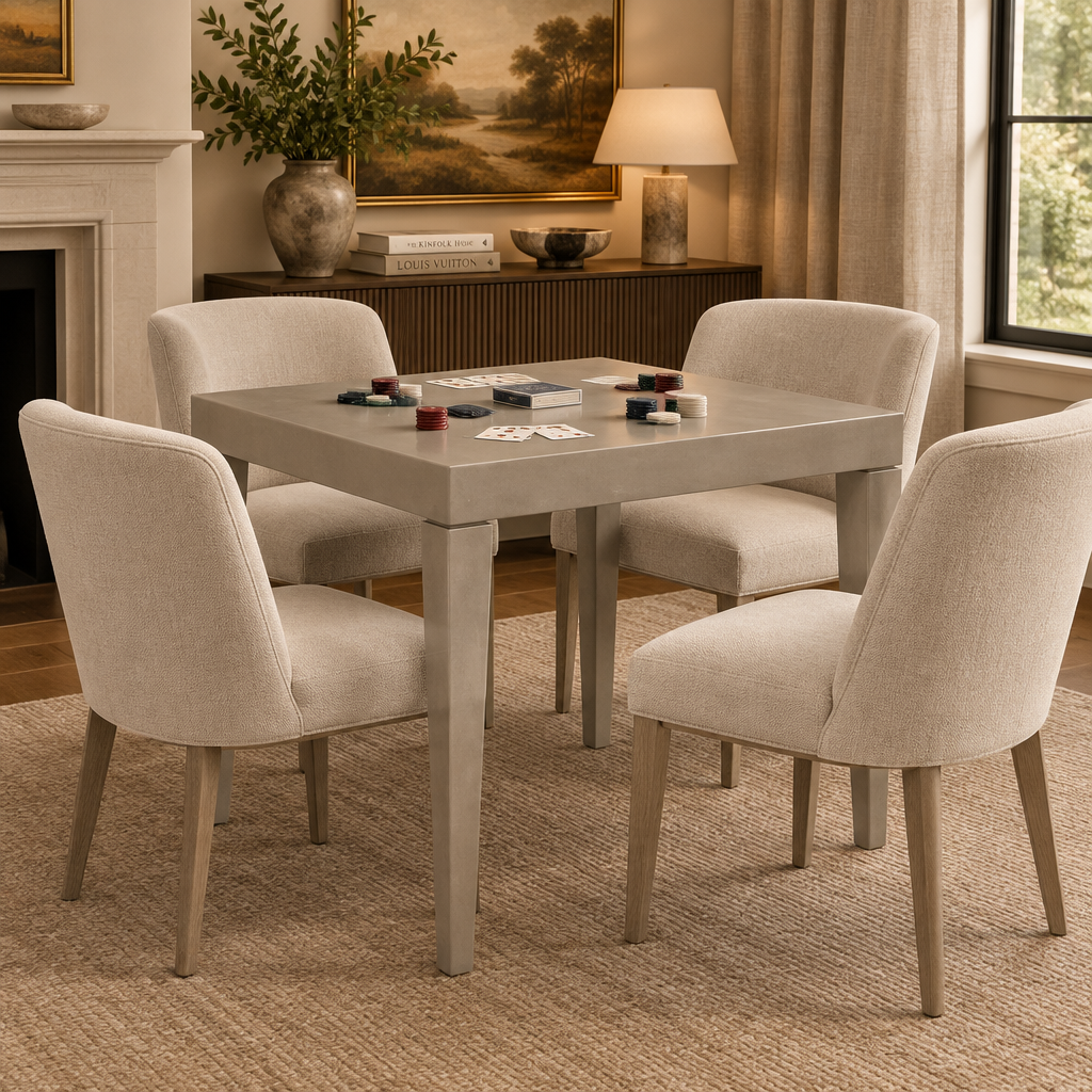 sorin game table gray square made goods
