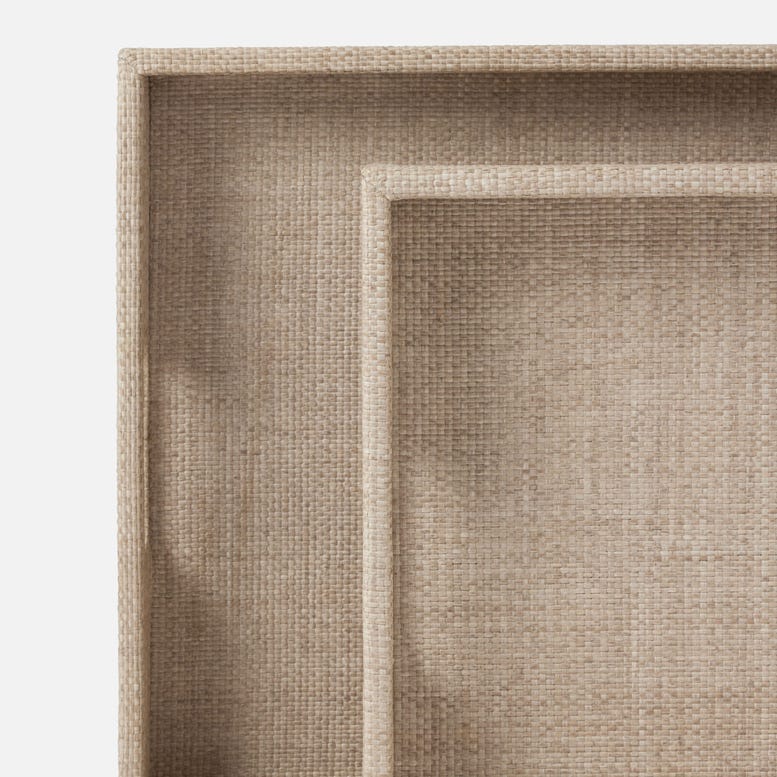 Close-up of a textured brown frame on a white background