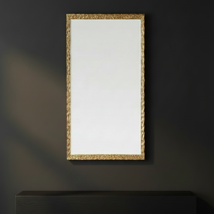 Wardell mirror wall brass