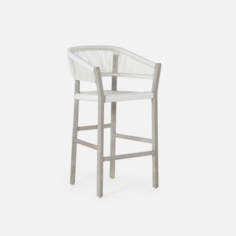 made goods wentworth bar stool white angle