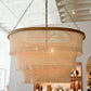 Chandelier hanging in a showroom