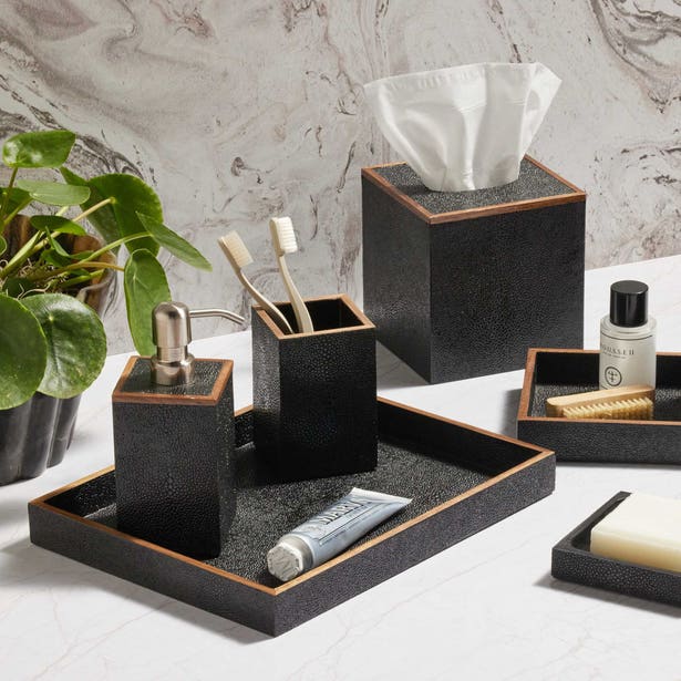 Manchester Tray Set Black