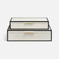 Martin Box Set White Leather