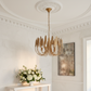 Milano Chandelier Brushed Gold