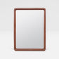 Duncan Mirror Tobacco Leather