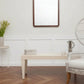 Duncan Mirror Tobacco Leather