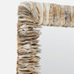 Mina Rectangular Mirror Oyster Shell