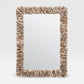 Mina Rectangular Mirror Oyster Shell