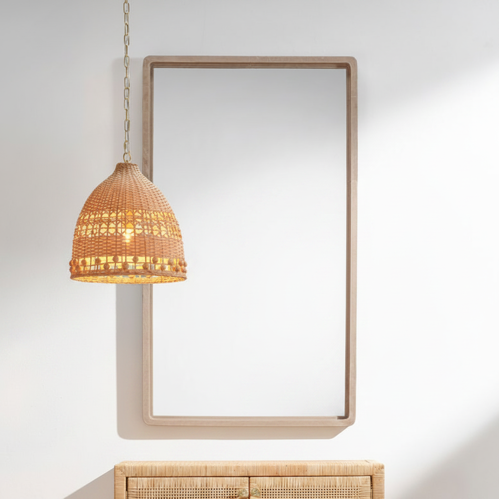 Duncan Mirror Storm Leather