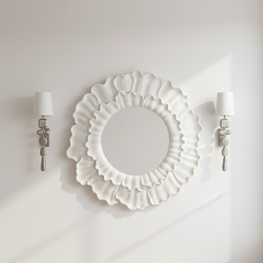 Calder Sconce Antiqued Nickel