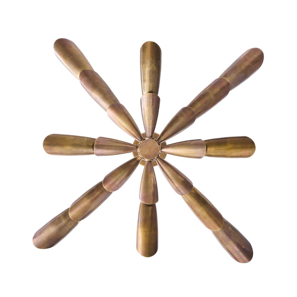 Morgan Flush Mount Vintage Brass